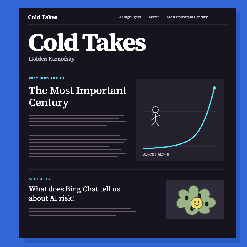 Cold Takes