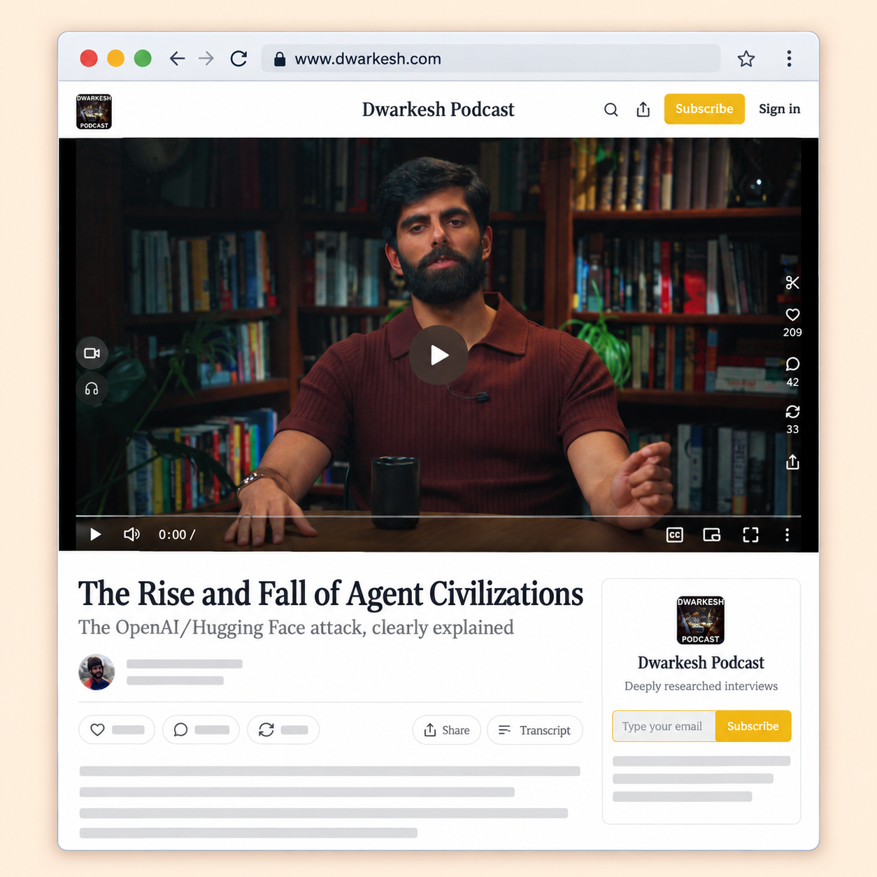Browser preview of The Rise and Fall of Agent Civilizations